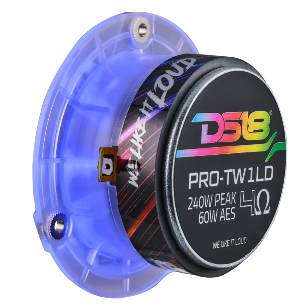 DS18 PRO-TW1LD, SPL-kaiutin RGB LED-valaistuksella