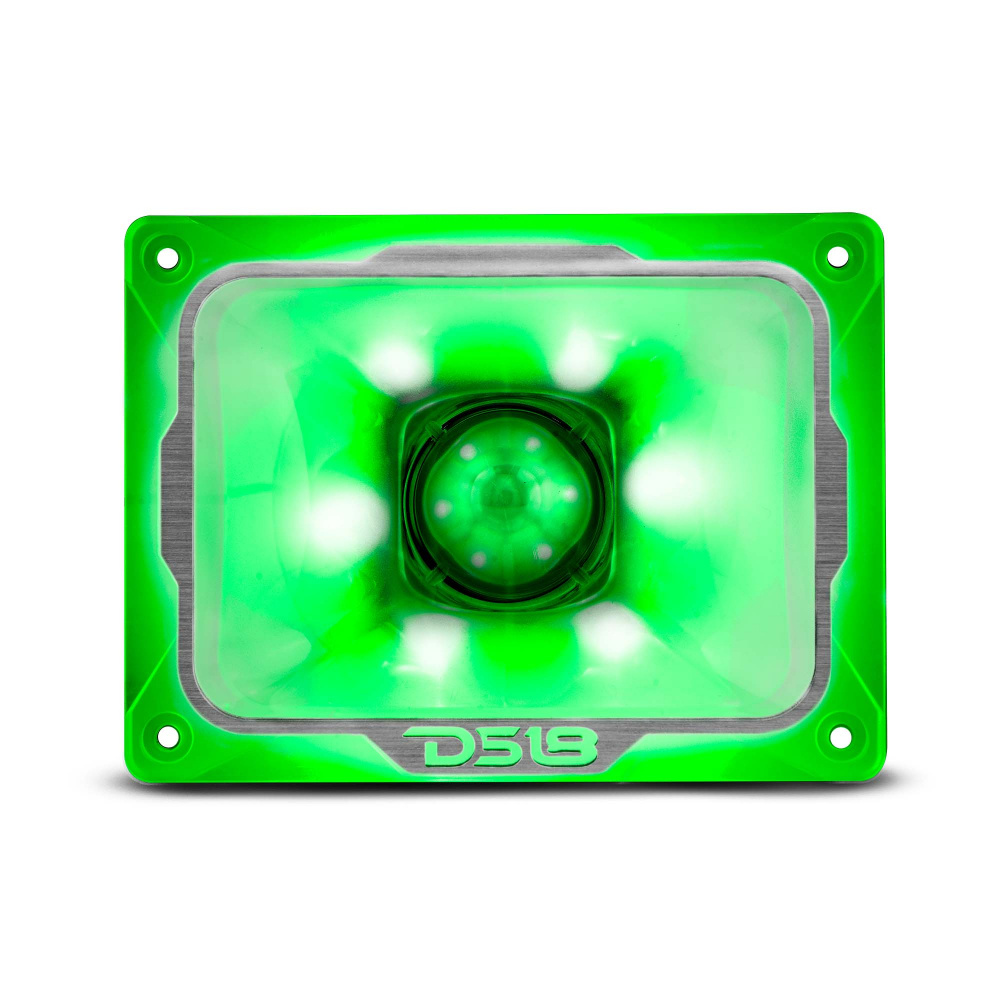 DS18 PRO-TW5L, karkea SPL-kaiutin RGB LED-valaistuksella