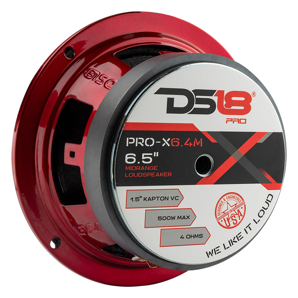 DS18 PRO-X6.4M, 6.5 tuuman keskiäänikohdistin, kappale