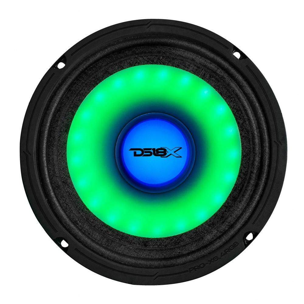 DS18 PRO-X6.4RGB, 6,5 tuuman RGB LED-keskibasso, kappale
