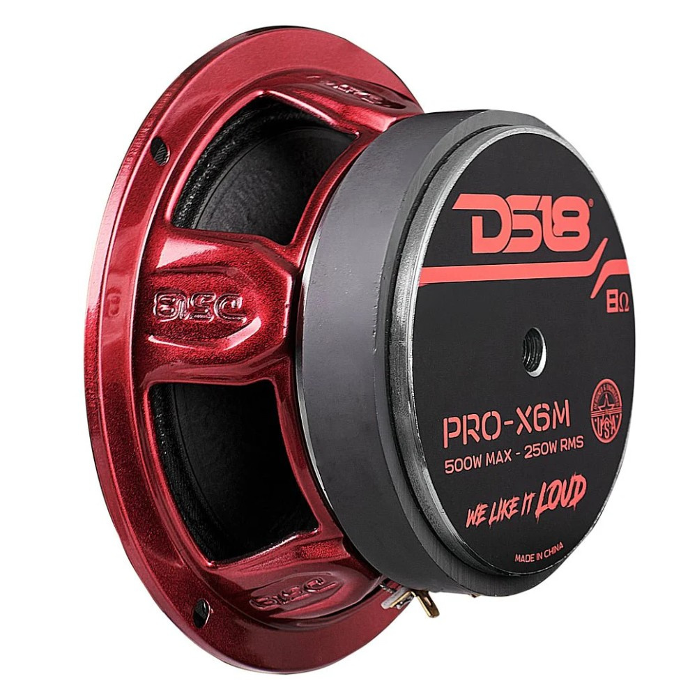 DS18 PRO-X6M, 6.5 tuuman keskiäänikohdistin, kappale