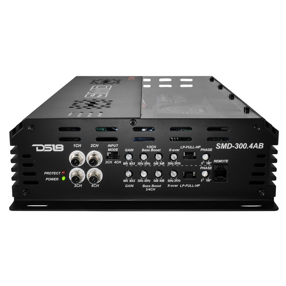 DS18 SMD-300.4AB, 4-kanavainen vahvistin - Steve Meade Designs