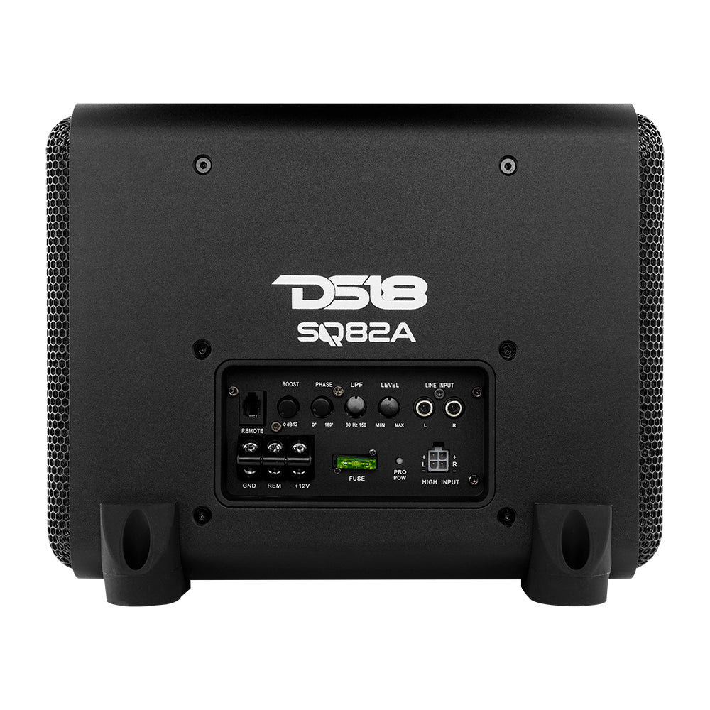 DS18 SQ82A, aktiivinen 8 tuuman basso ja passiivinen jäähdytin