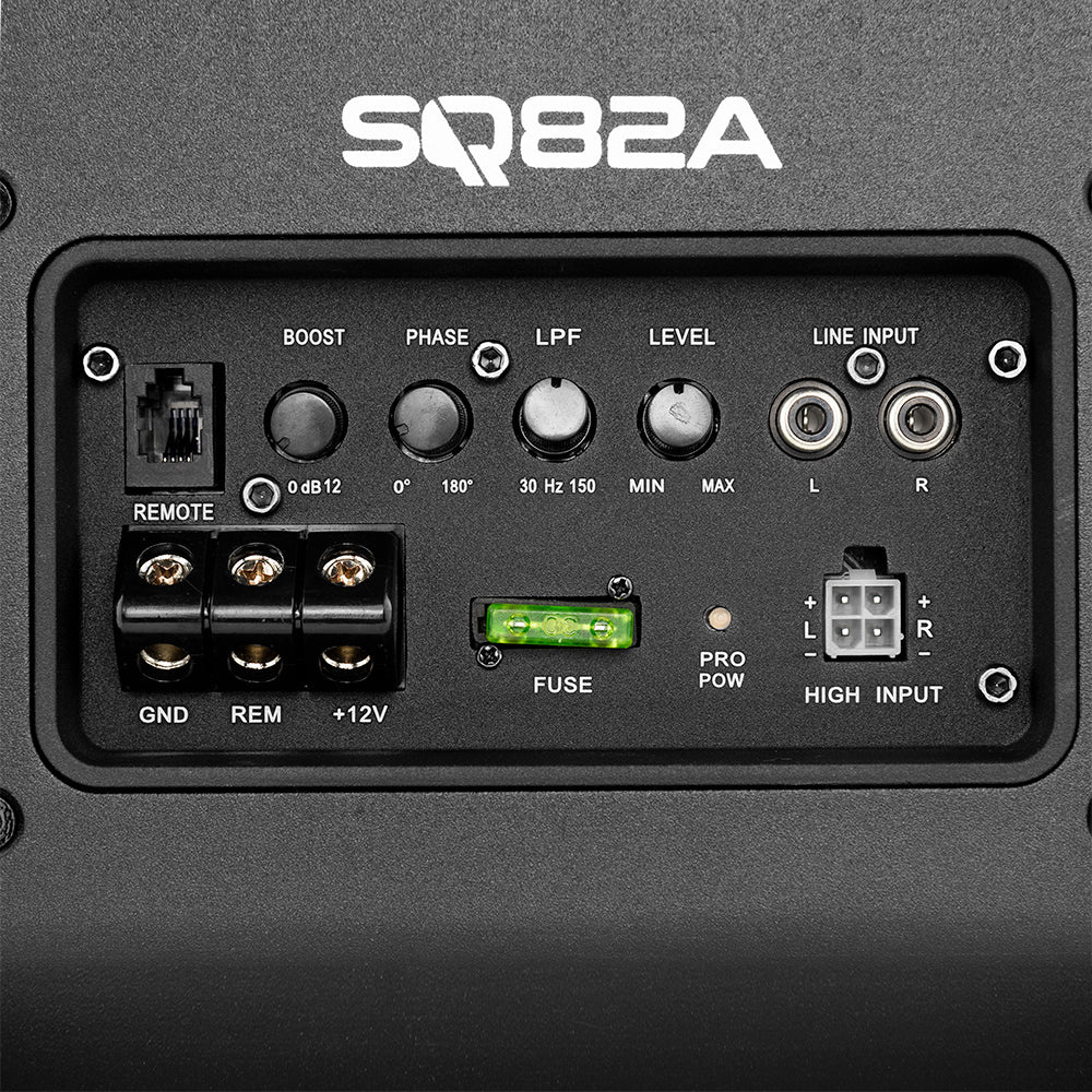 DS18 SQ82A, aktiivinen 8 tuuman basso ja passiivinen jäähdytin