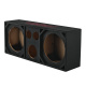 DS18 VOC12PRO, tyhjä 2x12-tuuman midbassokotelo DS18 VOC12PRO, tyhjä 2x12-tuuman midbassokotelo