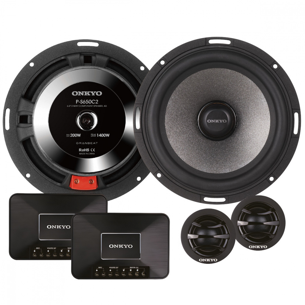 Onkyo P-S650C2, uskomaton 6.5 tuuman komponenttisarja