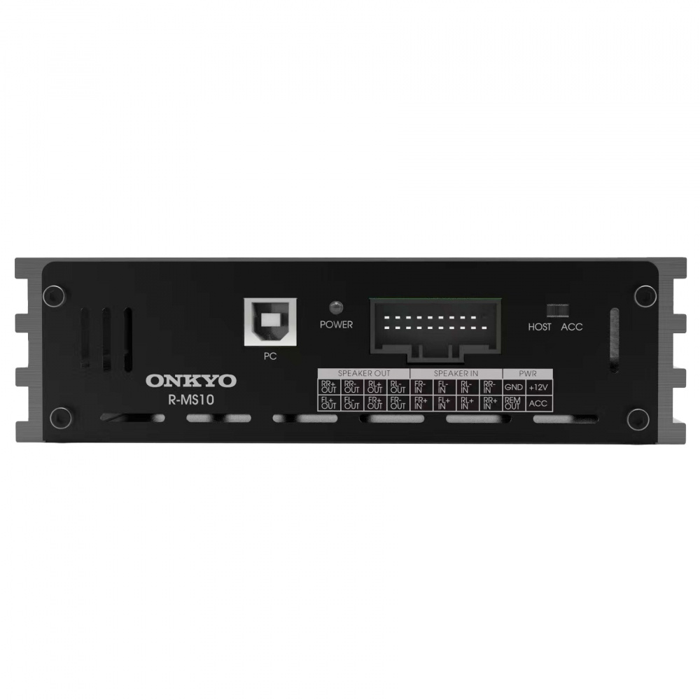 Onkyo R-MS10, 6-kanavainen DSP sisäänrakennetulla vahvistimella ja Bluetoothilla