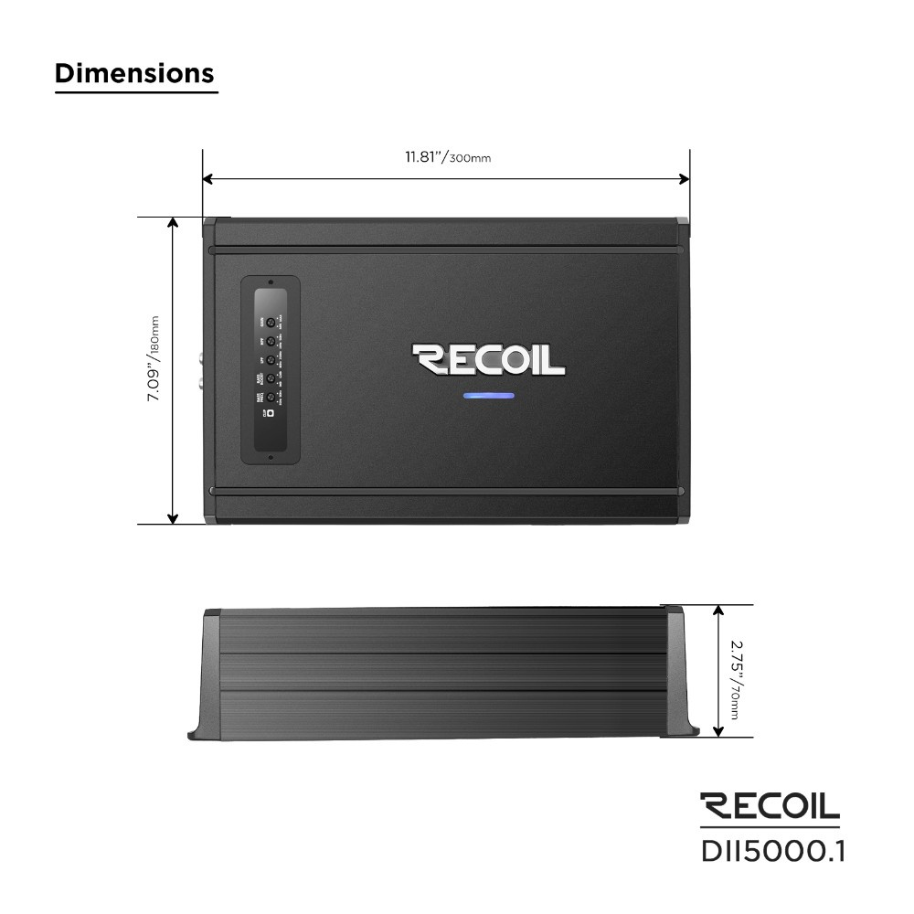 Recoil DII 5000.1, monoblokki