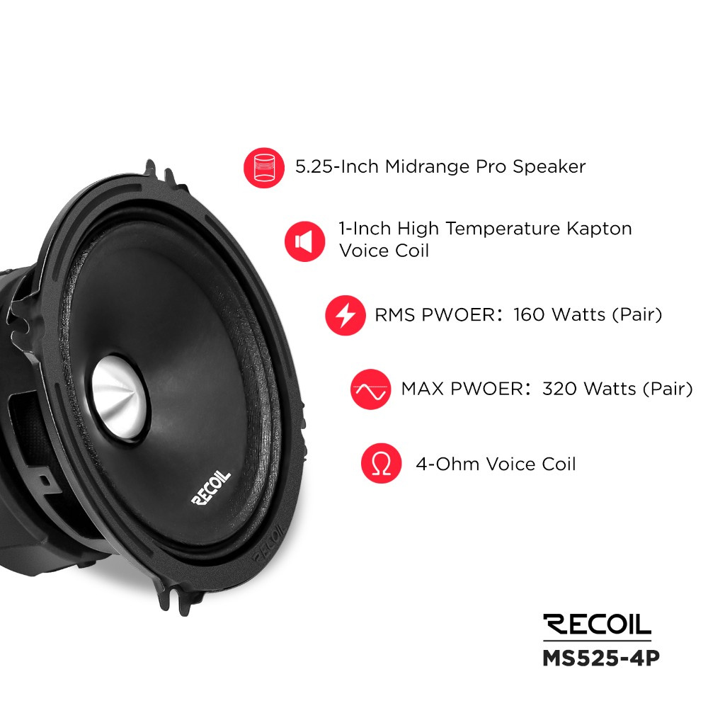 Recoil MS525-4P, 5.25