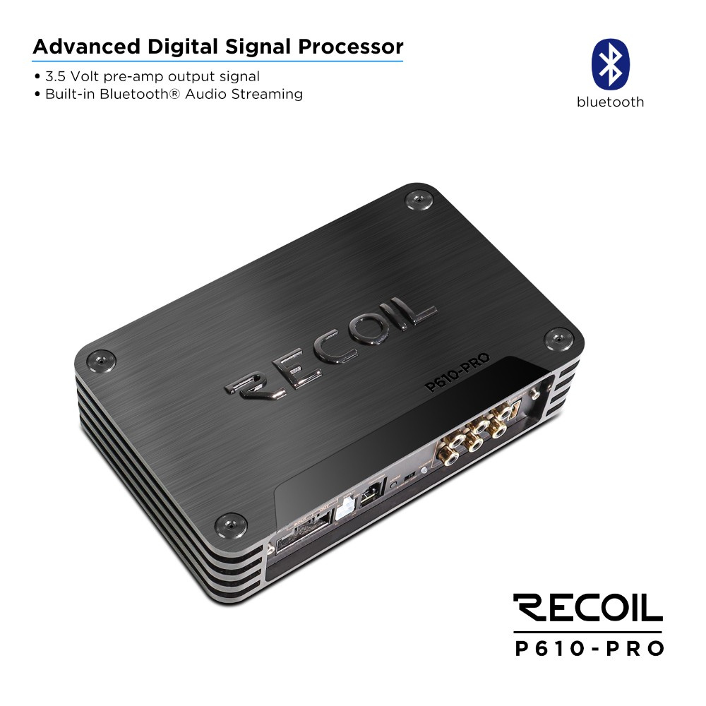 Recoil P610-PRO, DSP-vahvistin 10 kanavalla