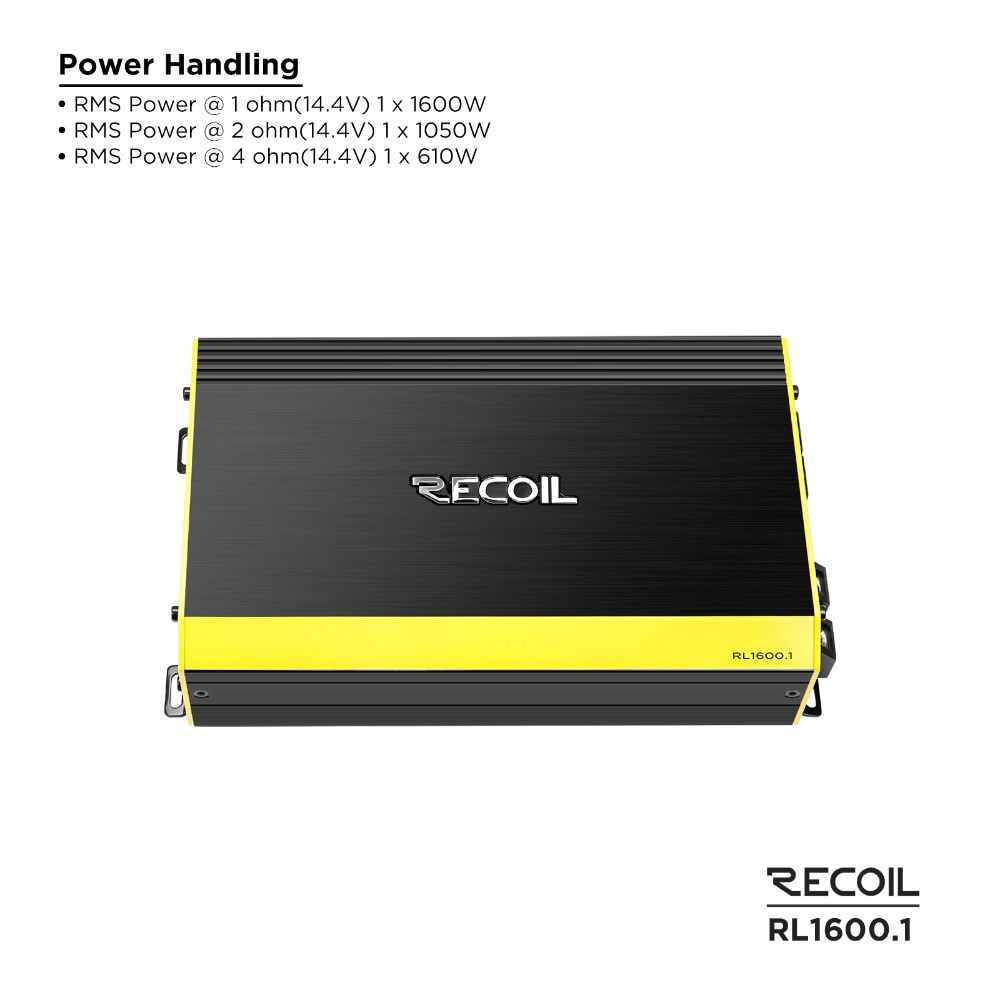 Recoil RL2300.1, monoblokki