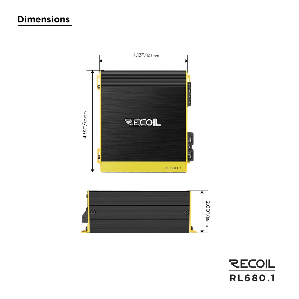 Recoil RL680.1, monoblokki
