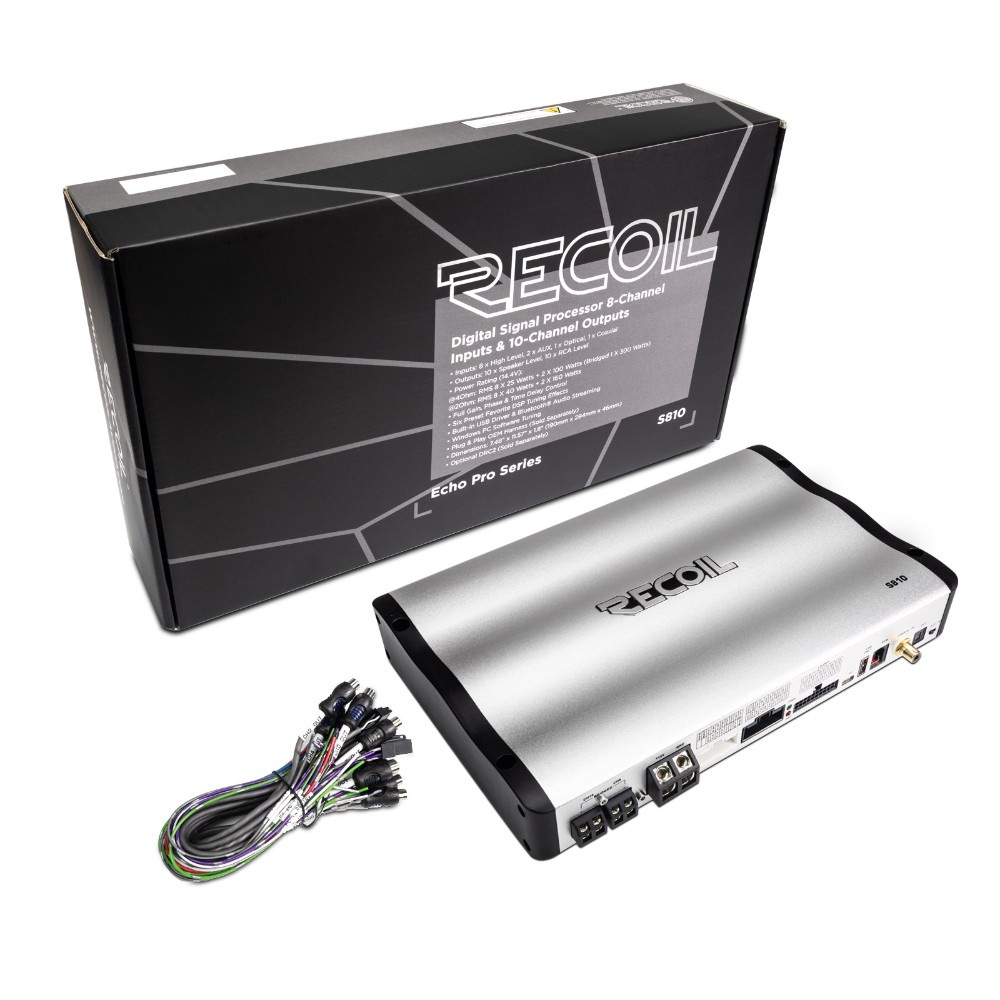 Recoil S810, 10-kanavainen DSP-vahvistin