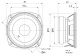 Visaton FRS 8, 3.3 tuuman kaiutinelementti, 4 Ohm Visaton FRS 8, 3.3 tuuman kaiutinelementti, 4 Ohm