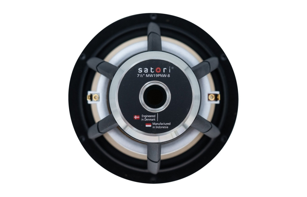 SB Acoustics Satori MW19PNW-8, 7,5 tuuman basso/keskiääni