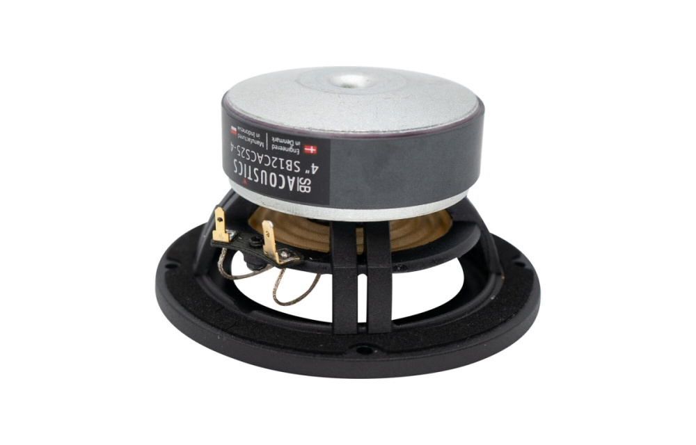 SB Acoustics SB12CACS25-4, 4 tuuman basso/keskiääni