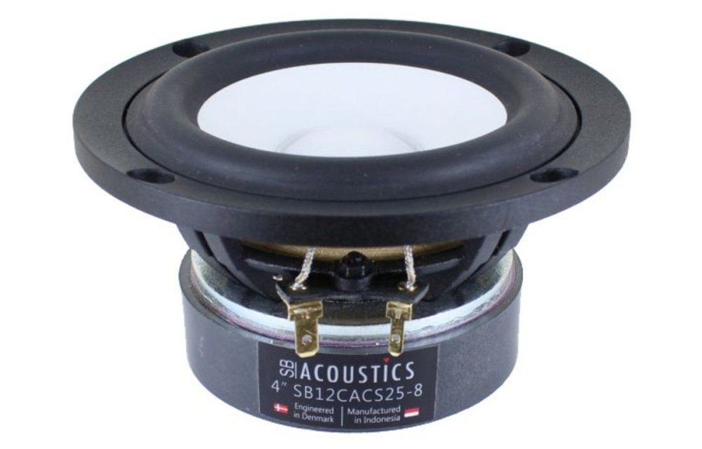 SB Acoustics SB12CACS25-8, 4 tuuman basso/keskiäänialue