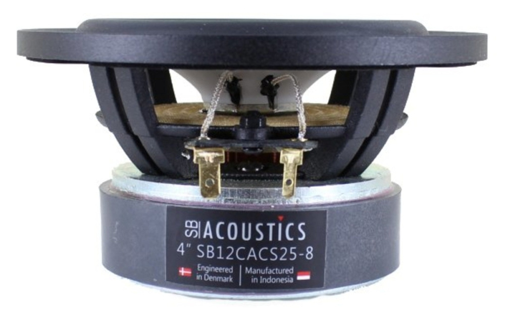 SB Acoustics SB12CACS25-8, 4 tuuman basso/keskiäänialue