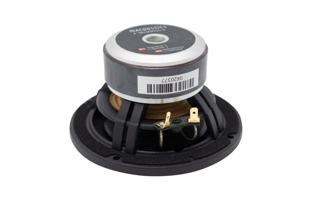 SB Acoustics SB12NRX25-4, 4 tuuman basso/keskiääni