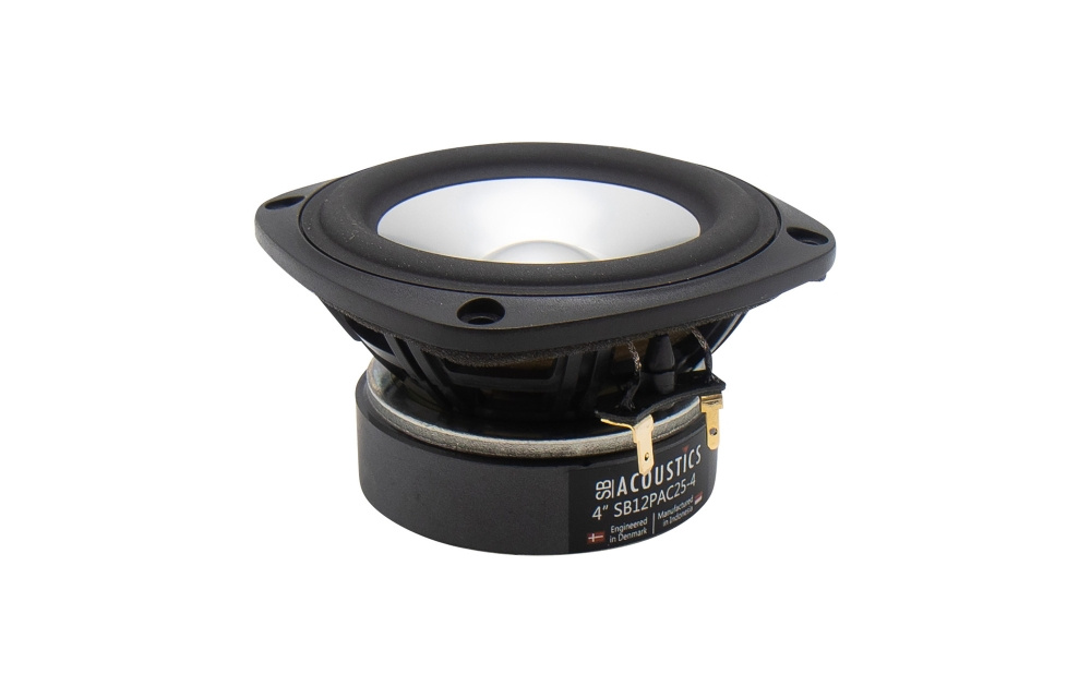 SB Acoustics SB12PAC25-4, 4 tuuman keskiäänikaiutin