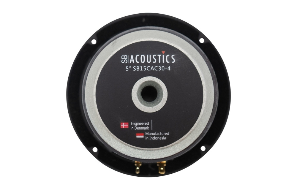 SB Acoustics SB15CAC30-4, 5 tuuman basso/keskiäänialue