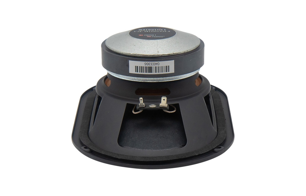 SB Acoustics SB15SFCR39-8, 5x8 tuuman basso/keskiääni