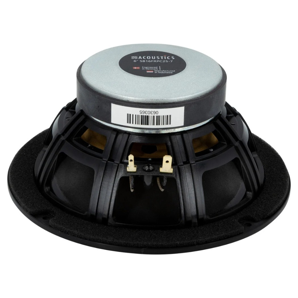 SB Acoustics SB16FRPC25-7, 6 tuuman kokoaluekaiutin