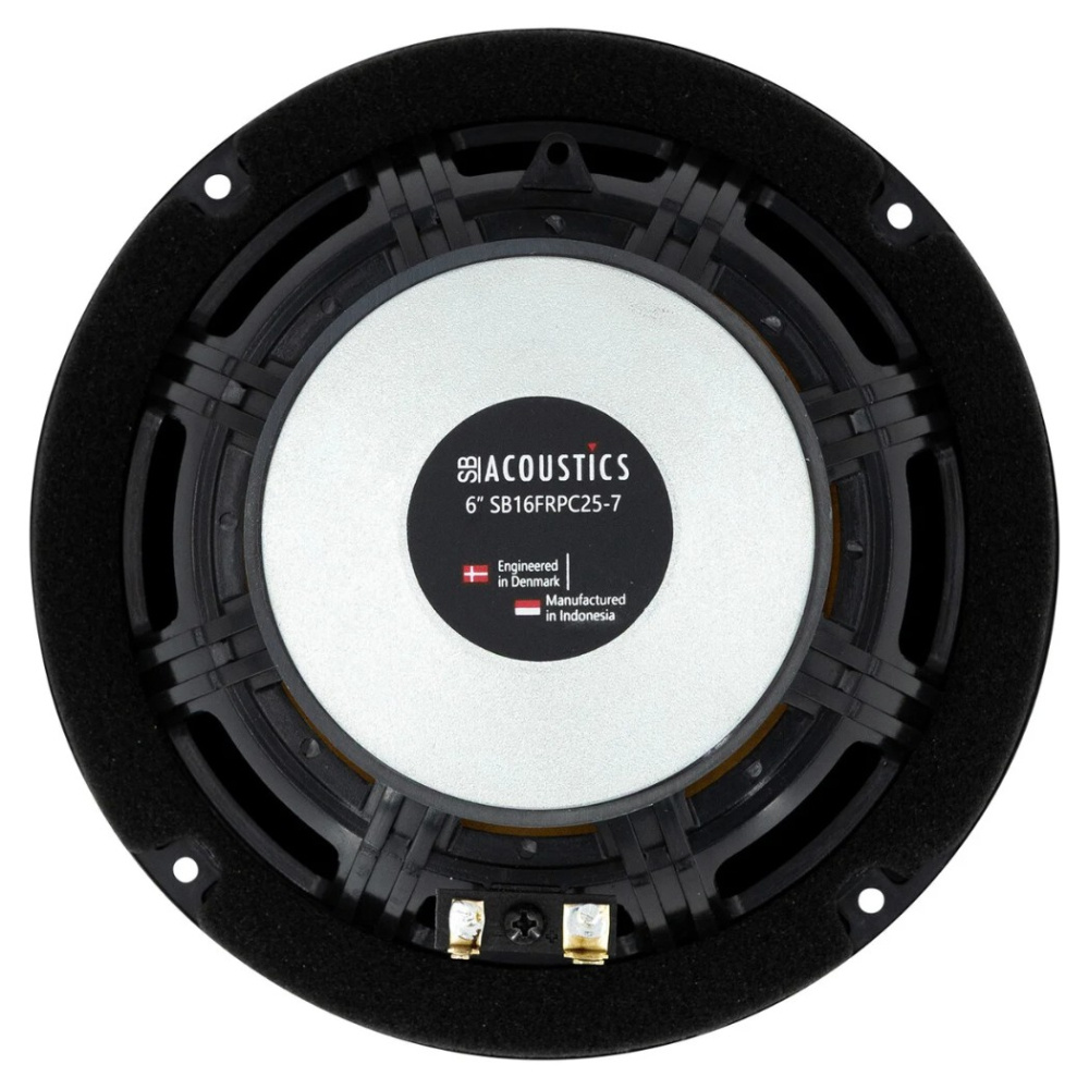 SB Acoustics SB16FRPC25-7, 6 tuuman kokoaluekaiutin