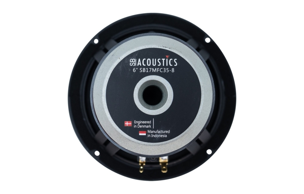 SB Acoustics SB17MFC35-8, 6 tuuman basso/keskiäänialue