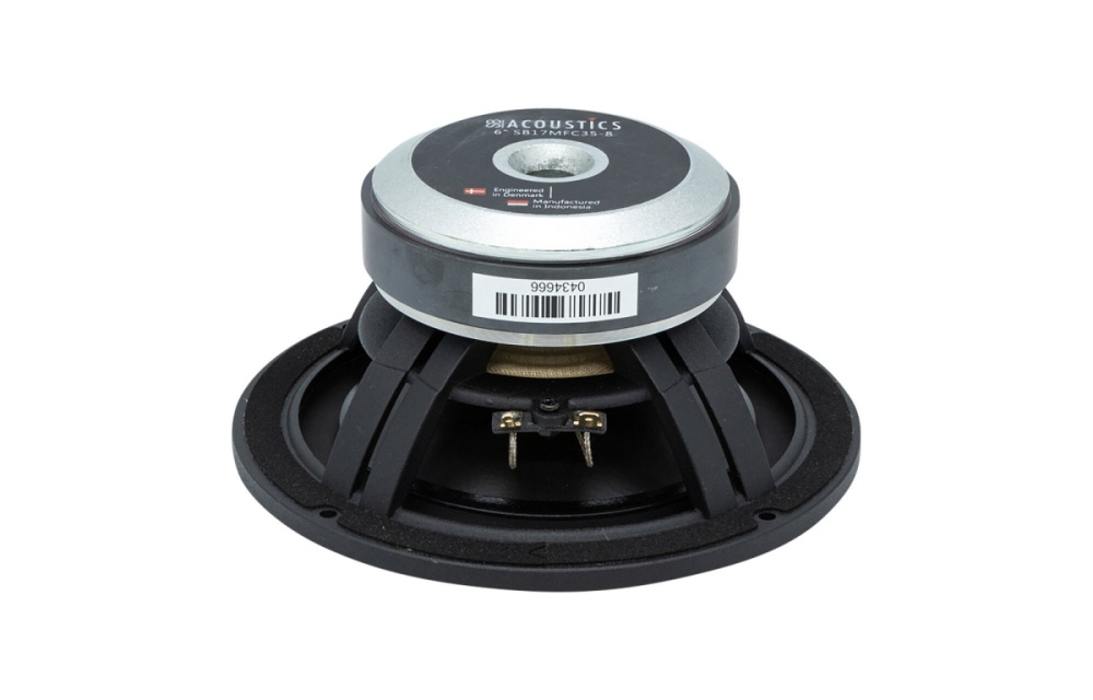 SB Acoustics SB17MFC35-8, 6 tuuman basso/keskiäänialue