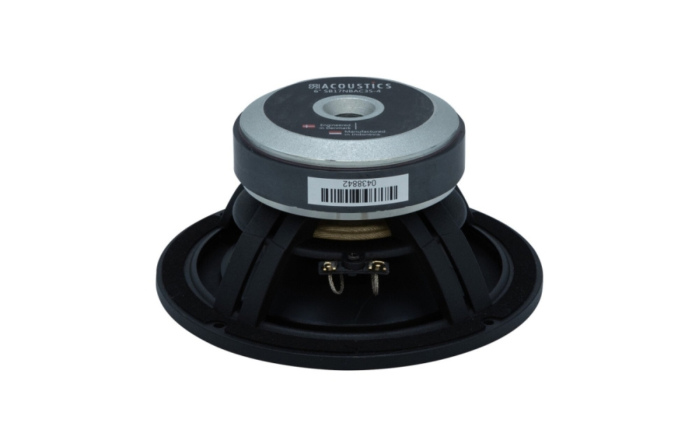 SB Acoustics SB17NBAC35-4, 6 tuuman basso/keskiääni
