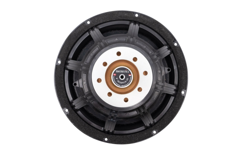 SB Acoustics SB20PFCR-00, passiivinen radiotaajuus