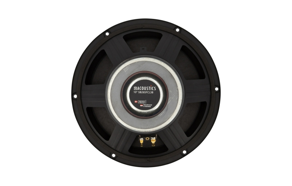 SB Acoustics SB26SFCL38-4, 10 tuuman bassoelementti