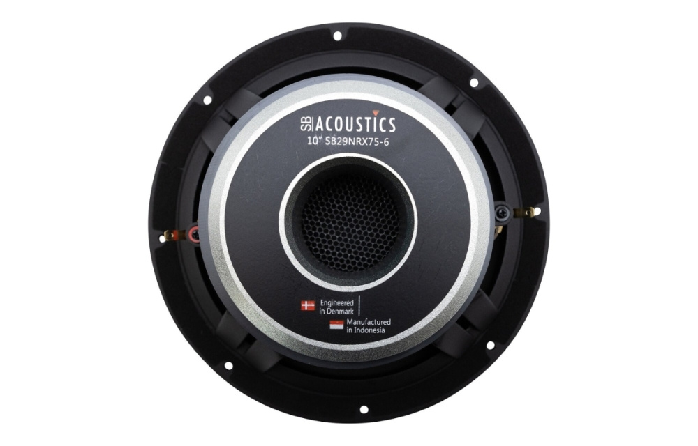 SB Acoustics SB29NRX75-6, 10 tuuman bassoelementti