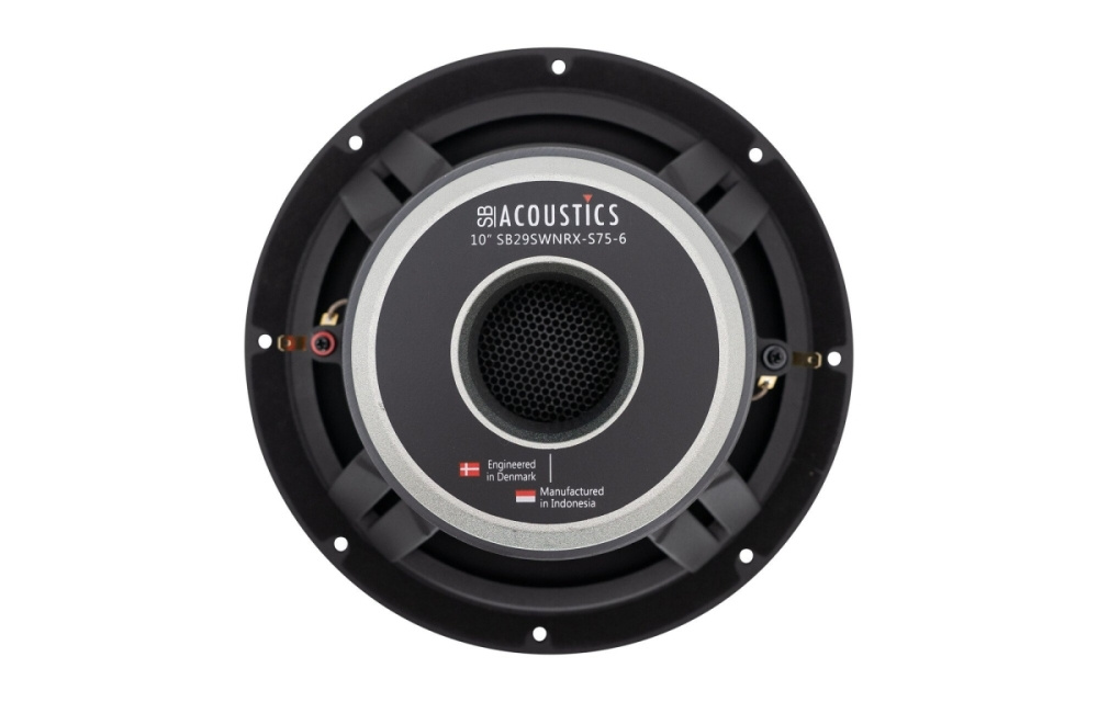 SB Acoustics SB29SWNRX-S75-6, 10 tuuman bassoelementti