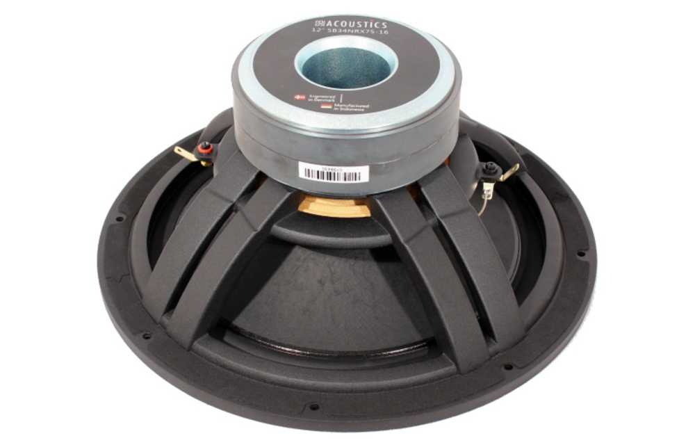 SB Acoustics SB34NRX75-16, 12 tuuman bassoelementti