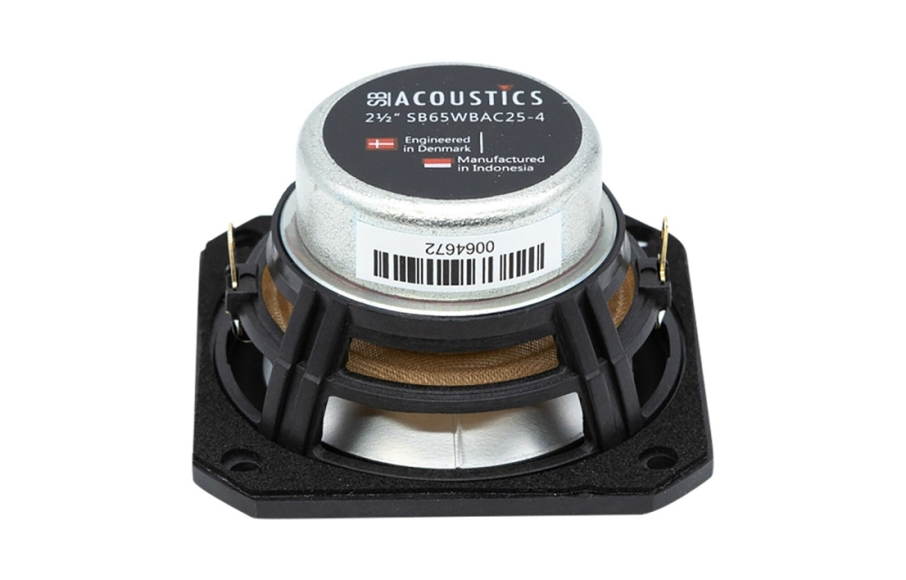 SB Acoustics SB65WBAC25-4, 2,5 tuuman fullrange