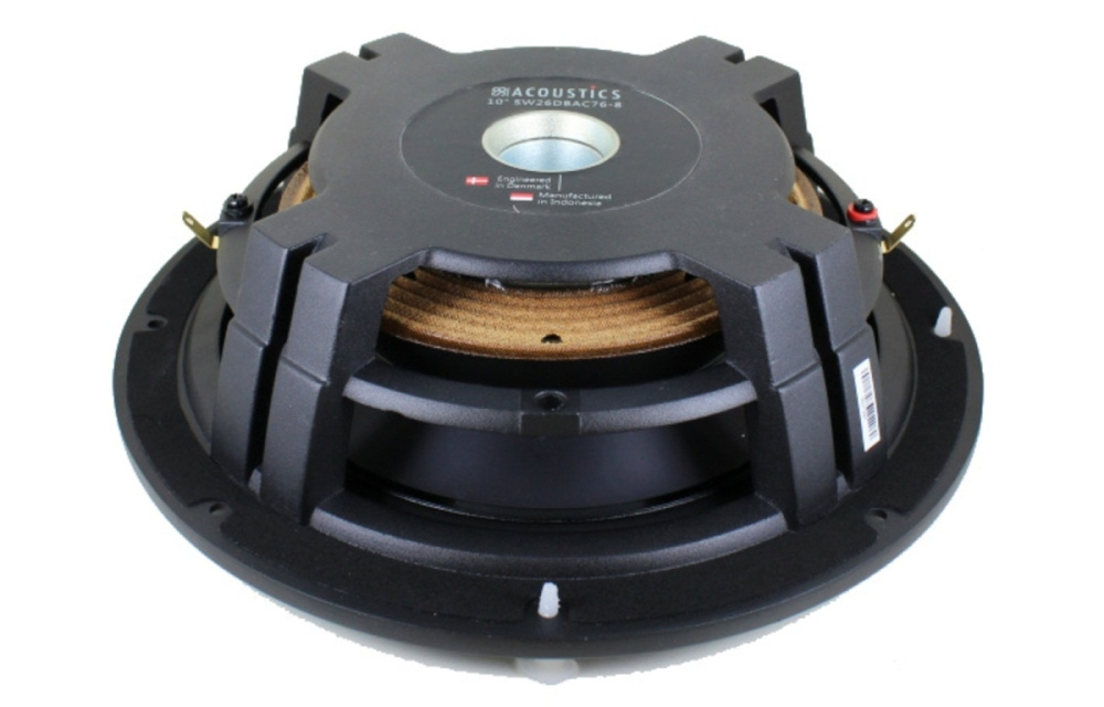 SB Acoustics SW26DBAC76-8, 10 tuuman bassoelementti