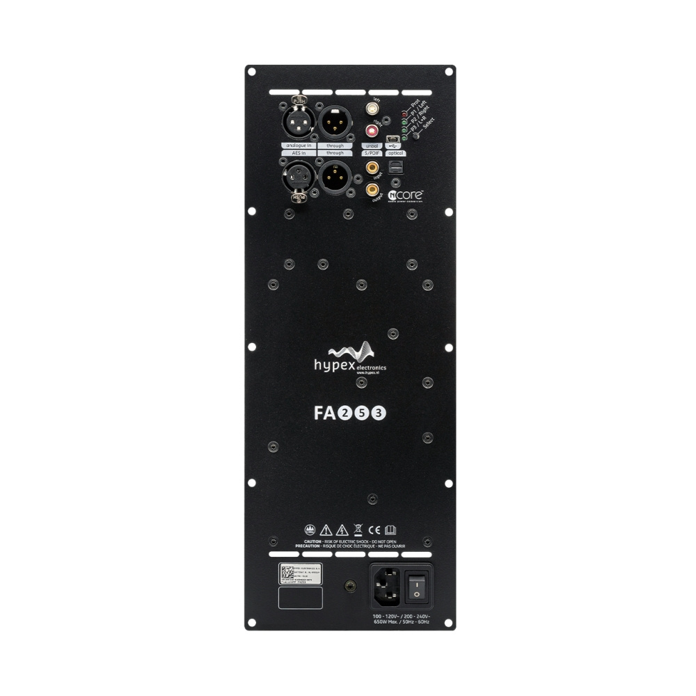 Hypex FusionAmp FA253 kolmekanavainen DSP-päätevahvistin