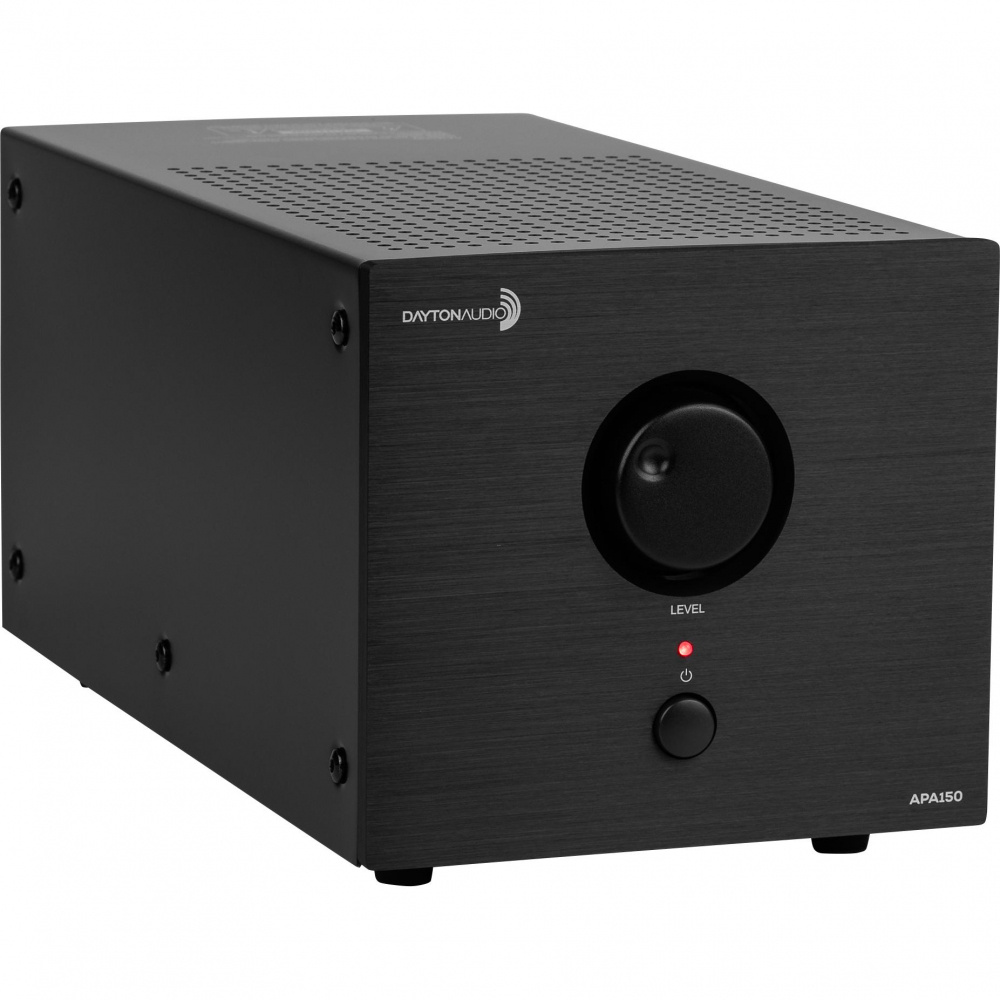 Dayton Audio APA150, siltoitettava stereovahvistin 2x75W