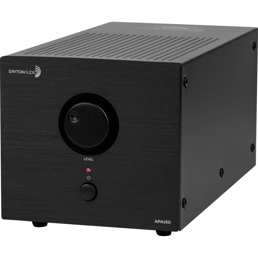 Dayton Audio APA150, siltoitettava stereovahvistin 2x75W