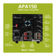Dayton Audio APA150, siltoitettava stereovahvistin 2x75W Dayton Audio APA150, siltoitettava stereovahvistin 2x75W
