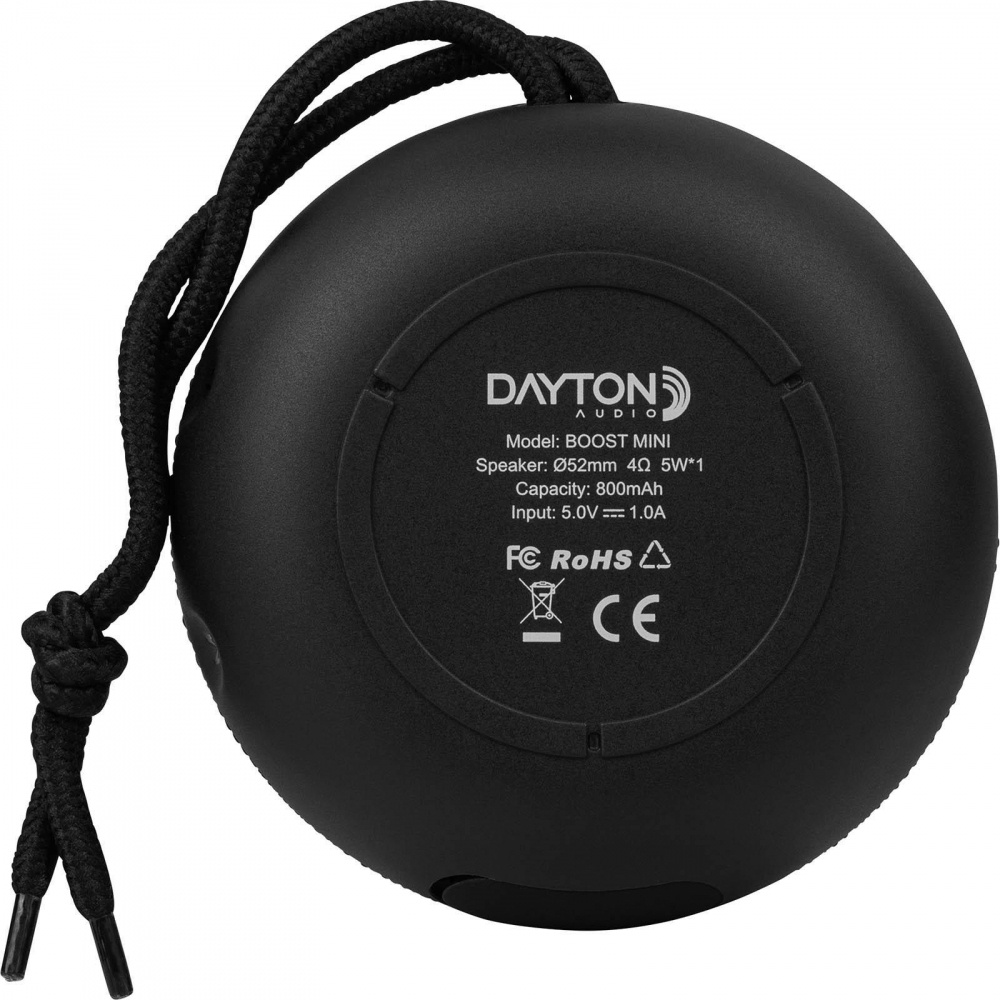 Dayton Audio Boost Mini, portabel Bluetooth-högtalare