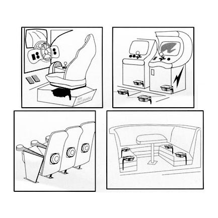 Dayton Audio BST-300EX basshaker, styck