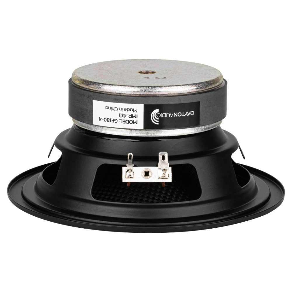 Dayton Audio GF180-4, 6,5 tuuman keskiääni/basso 4 Ohm