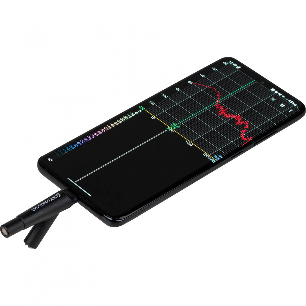 Dayton Audio iMM-6C, mätmikrofon med USB Typ-C