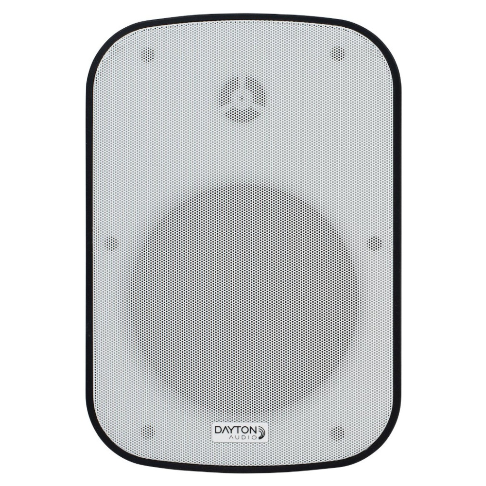 Dayton Audio IO65XP, aktiiviset 6.5 tuuman ulkokaiuttimet, valkoinen pari