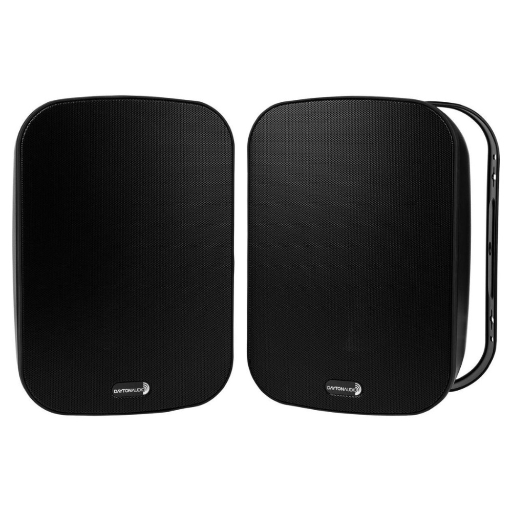 Dayton Audio IO65XTB, 6,5 tuuman ulkokaiutin, jossa on 70/100V-tuki, musta pari
