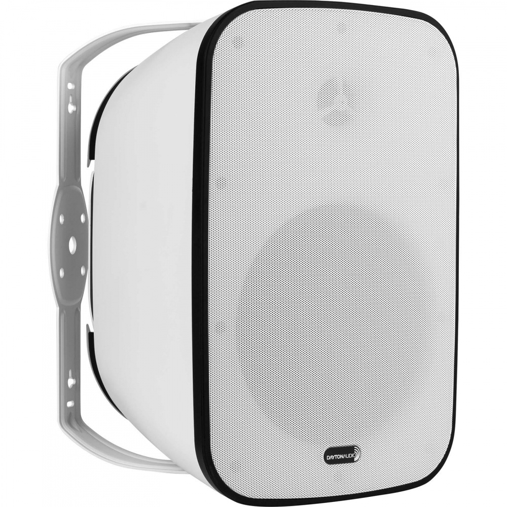 Dayton Audio IO8XTW, 8tums utomhushögtalare med stöd för 70/100V, vit