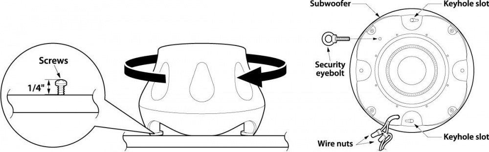 Dayton Audio IOSUB passiv 10